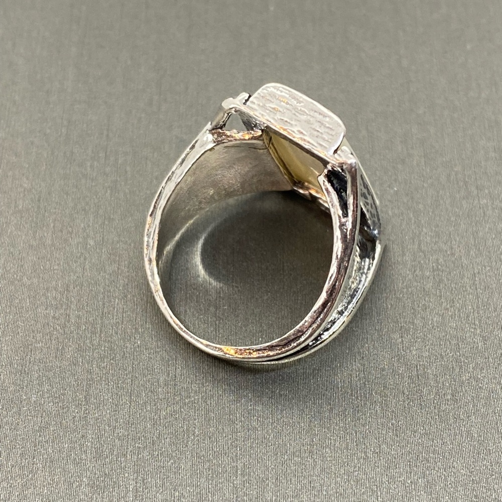 Grace & Heart G&H Ona Ring .925 Sterling Silver/Mother Of Pearl Size 6 GORGEOUS - Picture 5 of 11